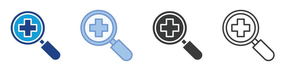 Research Icons Collection – Multiple Vector Styles Icons