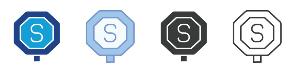 Stop Icons Collection – Multiple Vector Styles Icons