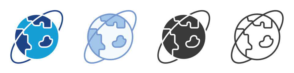 Worldwide Icons Collection – Multiple Vector Styles Icons