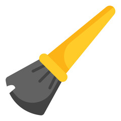 Brush Beauty Flat Icon