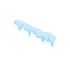 Snow ice caps vector illustration 