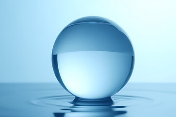 Calm water reflection serene pond photography minimalist close-up view tranquility concept