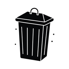 Isolated Compost Bin Eco Farming Illustration