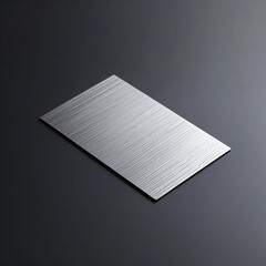 blank sheet of paper on black background