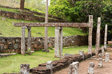 Ruins of an ancient Buddhist temple