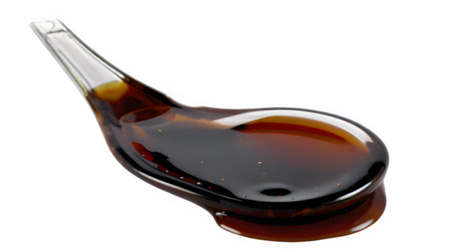 bottle of soya sauce