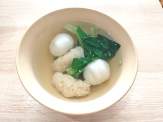 soup with vegetables