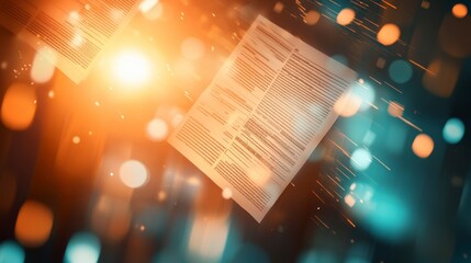 Illuminated Documents Abstract Representation of Data and Information Flow
