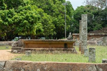 Ruins of an ancient Buddhist temple