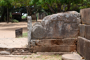 Ruins of an ancient Buddhist temple