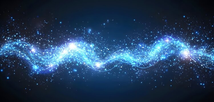 Abstract blue digital background with glowing connections and lines, representing the future of technology in data science and artificial intelligence.