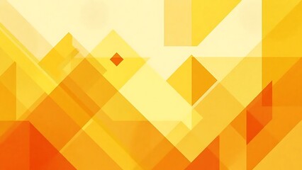 Abstract Geometric Pattern: Yellow and Orange Hues
