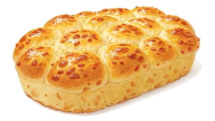 Golden Bubble Cheese Bread