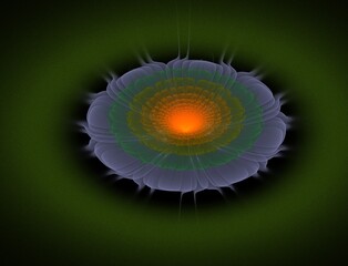 Imaginatory fractal abstract background Image