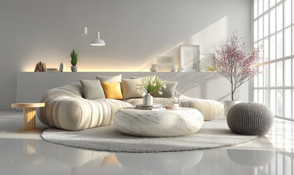 Modern Minimalist Living Room Design