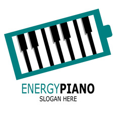 piano keys vector a illustration