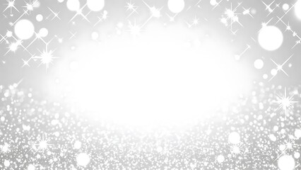 Silver Sparkle Background: Glimmering Lights and Shimmering Glitter