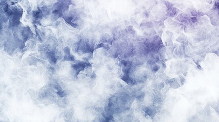 Obraz premium Abstract swirling patterns of light blue and white smoke.