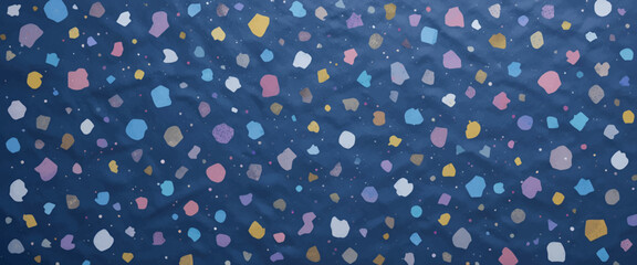 Abstract-Colorful-Shapes-Navy-Background-Pattern-Design