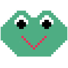 Pixel Art style illustration of animals	