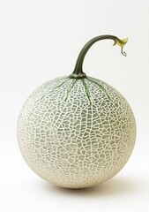 Cantaloupe fruit, studio shot