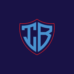 Corporate Shield Logo with Letter Combination