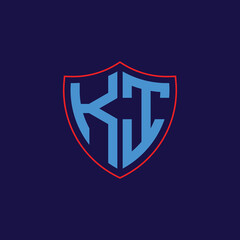 Corporate Shield Logo with Letter Combination