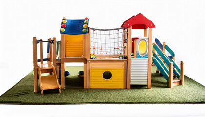 003-059-093-Dedicated play zones with educational activities.. isolate with white background 59960