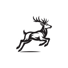 deer silhouette vector
