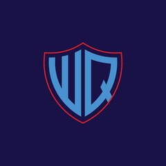 Corporate Shield Logo with Letter Combination