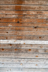 Poziome deski zniszczone czasem – drewno vintage   © Kacper