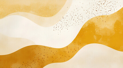 Mustard Yellow, Warm Beige grainy banner background color gradient abstract poster header cover backdrop design. Dynamic grainy glow with bold grainy texture transitions 