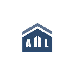 Modern Home Improvement Logo Design with Roof Icon