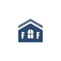 Modern Home Improvement Logo Design with Roof Icon