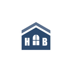Modern Home Improvement Logo Design with Roof Icon