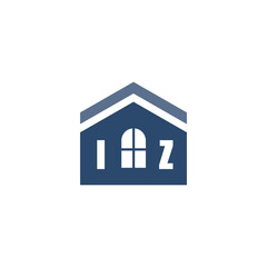 Modern Home Improvement Logo Design with Roof Icon