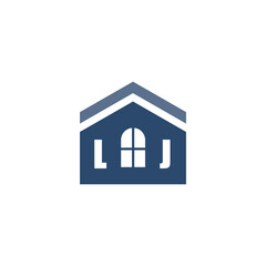 Modern Home Improvement Logo Design with Roof Icon