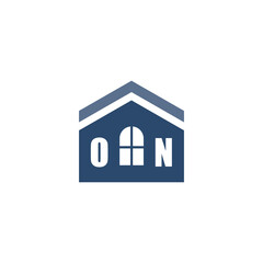 Modern Home Improvement Logo Design with Roof Icon