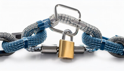 003-052-065-Blockchain for secure patient data exchange.. isolate with white background 21078