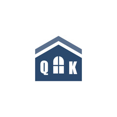 Modern Home Improvement Logo Design with Roof Icon
