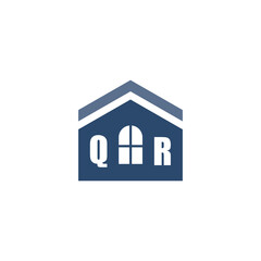 Modern Home Improvement Logo Design with Roof Icon