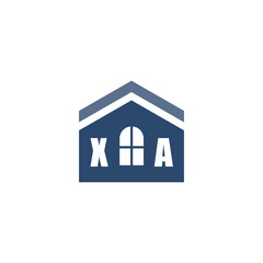 Modern Home Improvement Logo Design with Roof Icon
