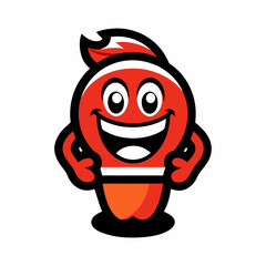 Vector Logo Design Template with Coffee Cup Mascot Funny Cartoon Character for Branding, Stickers, and Advertising