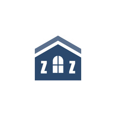 Modern Home Improvement Logo Design with Roof Icon