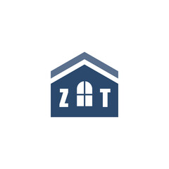 Modern Home Improvement Logo Design with Roof Icon
