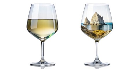 Cape Fiolent Crimea Drone Photography: Stunning Coastal Cliffs & Wine Glass