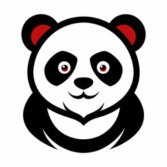 Panda Mascot Logo Cute and Bold Animal Emblem for Branding and Creative Design