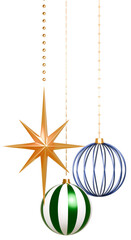 3D素材_クリスマスオーナメント