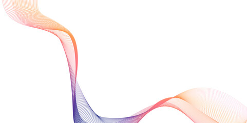 Geometrical and business and technology concept blend line abstract grey wave on white background, Dynamic curved flowing lines abstract background, technology and sound wave pattern background.