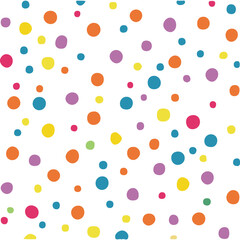 Abstract hand drawn geometric simple minimalistic seamless patterns set. Polka dot, stripes, waves, random symbols textures. Vector illustration.